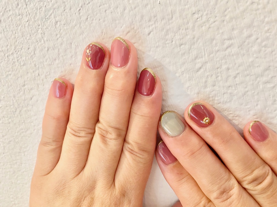 カラフルネイル Niki Nail Blog Mili Hair Niki Hair Nail カフェ併設のおしゃれサロン 浜松