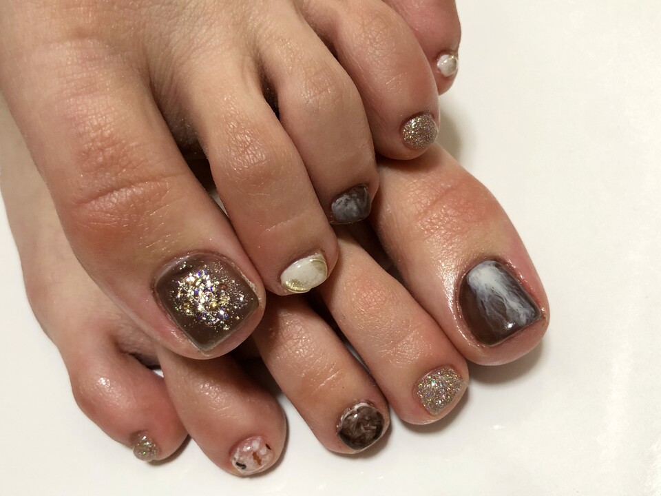 ニュアンスネイル フット Niki Nail Blog Mili Hair Niki Hair Nail カフェ併設のおしゃれサロン 浜松